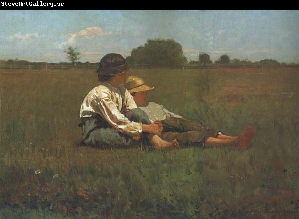 Winslow Homer Boys in a Pasture (mk44)